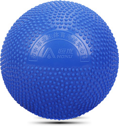 Inflatable solid ball